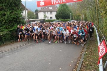 Foto vom Start der Läuferinnen und Läufer