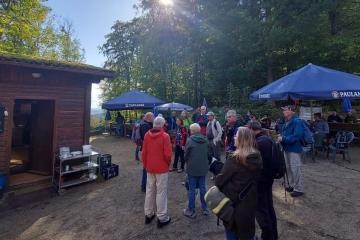 Einkehr bei der Neckarriedkopfhütte